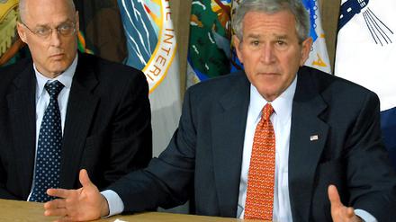 Bush und Paulson