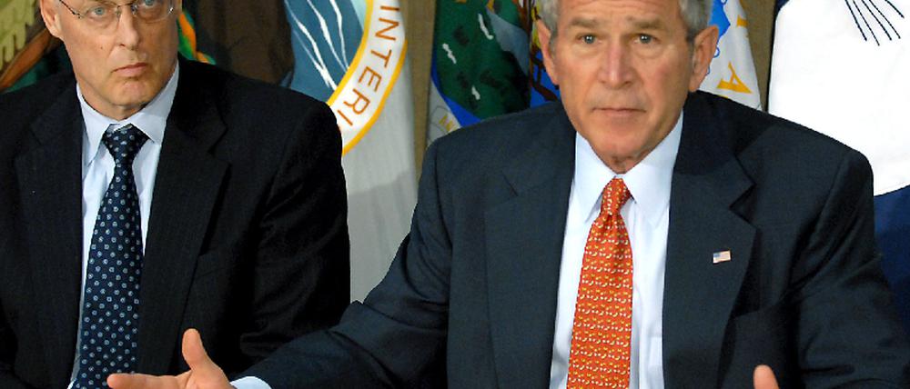 Bush und Paulson
