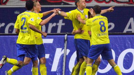 Rostock, DFB-Pokal gegen Frankfurt