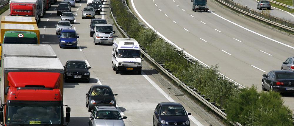 Stau auf der A2