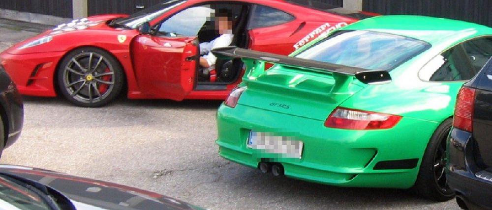Polizei stoppt illegales Autorennen