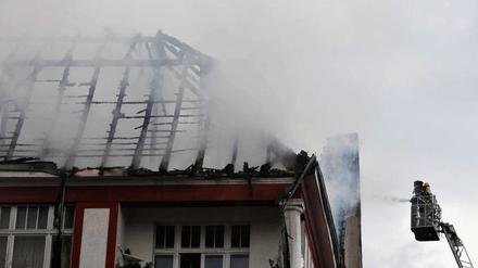 Dachstuhlbrand Neukölln