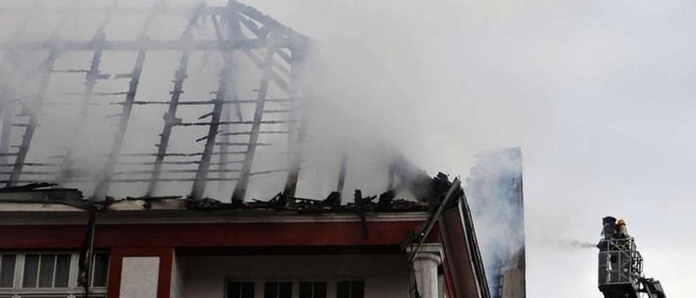 Dachstuhlbrand Neukölln