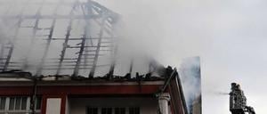 Dachstuhlbrand Neukölln