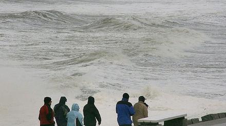 Sturmspaziergang auf Norderney