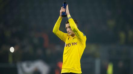 Marco Reus bleibt nur noch der Dank an die Fans.