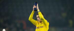 Marco Reus bleibt nur noch der Dank an die Fans.