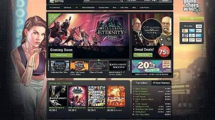 Die Download-Plattformen für PC-Spiele nutzen unterschiedliche Systeme.