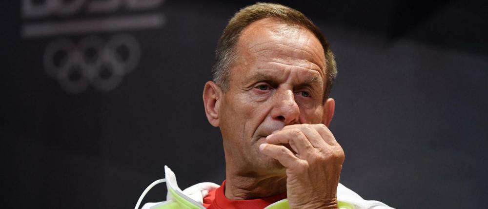 Der Präsident des Deutschen Olympischen Sportbundes (DOSB), Alfons Hörmann.