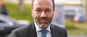 Manfred Weber, der Fraktionsvorsitzende der konservativen EVP im Europaparlament.