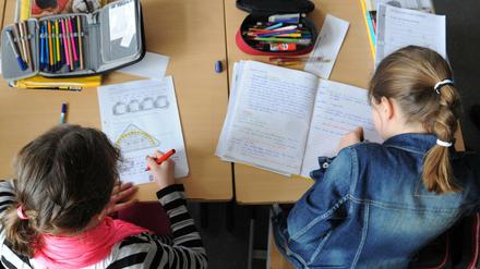Zurück in der Klasse: Jetzt wird wieder gebüffelt.