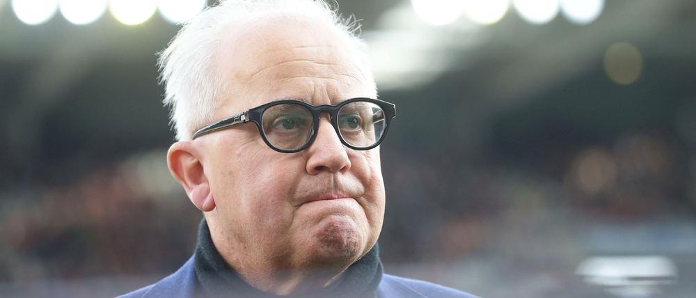 Pro Massentests im Deutschen Fußballbund: Präsident Fritz Keller.
