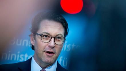 Bundesverkehrsminister Andreas Scheuer (CSU).