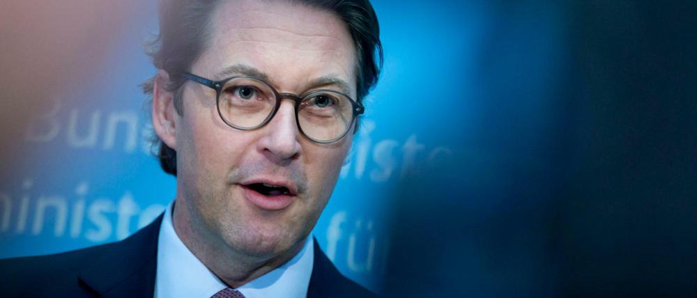 Bundesverkehrsminister Andreas Scheuer (CSU).