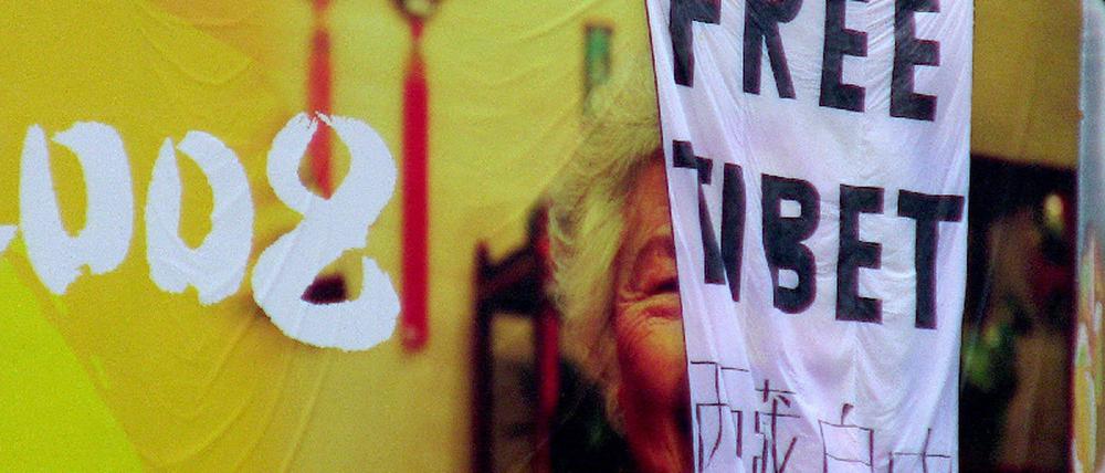 Tibet-Aktivisten