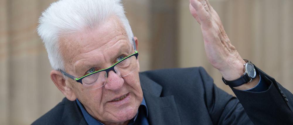 Winfried Kretschmann wirft der Bundesregierung Untätigkeit vor.