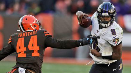 Unaufhaltsam. Lamar Jackson führt die Baltimore Ravens in die NFL-Play-offs.