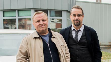 Auch 2019 die Nummer eins, der "Tatort" mit Axel Prahl als Kommissar Thiel (links) und Jan Josef Liefers als Professor Karl-Friedrich Boerne.