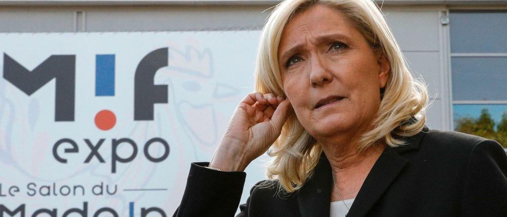 Marine Le Pen ist Chefin der Partei „Rassemblement National“.