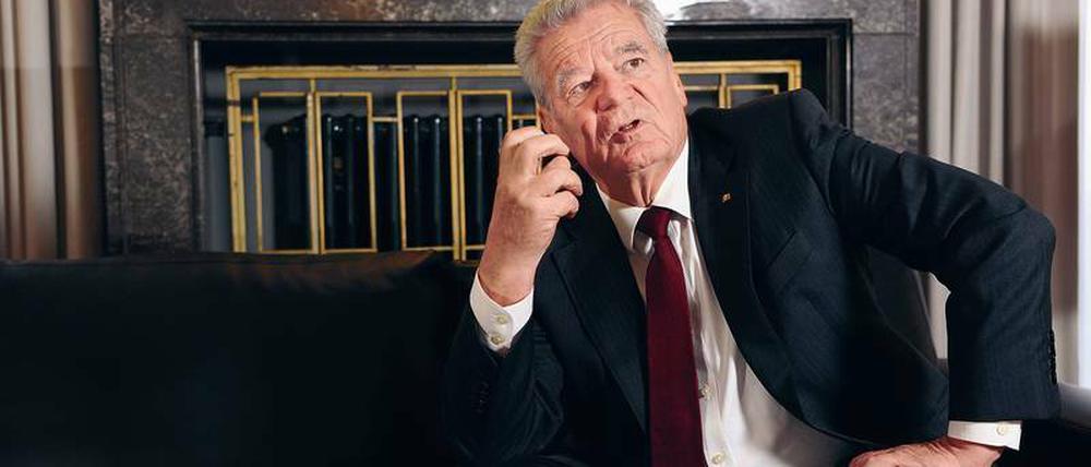 Joachim Gauck war von 2012 bis 2017 Bundespräsident.