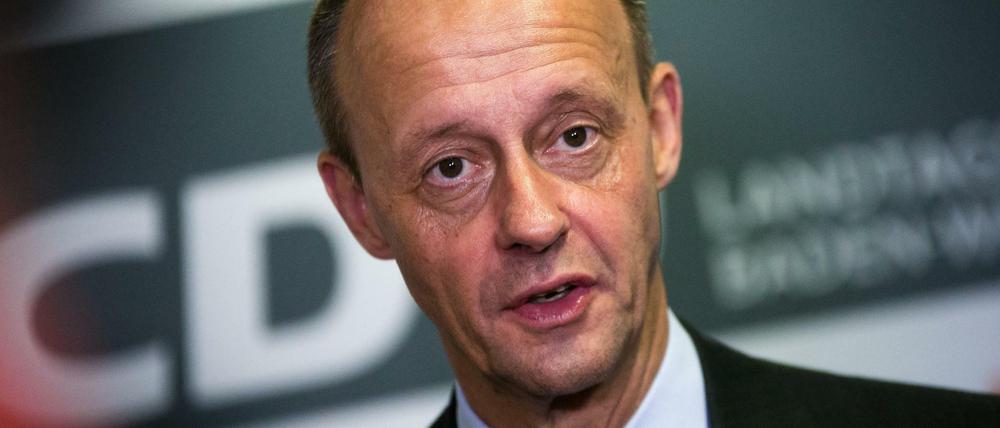 Der CDU-Politiker Friedrich Merz.