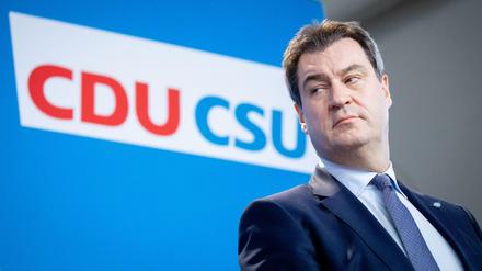 Nicht die AfD, sondern die Grünen werden der Union künftig gefährlich, sagt Markus Söder (CSU).