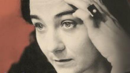 Ilse Schneider-Lengyel auf dem Cover von Peter Brauns Buch.