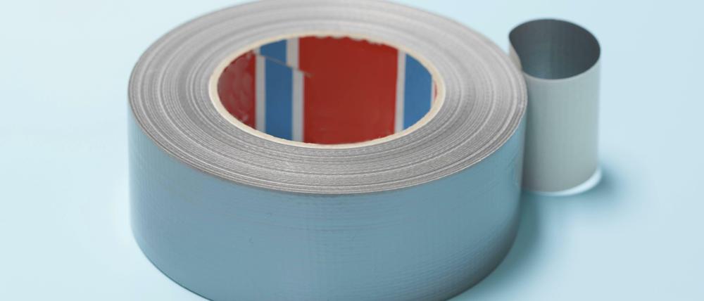 Stabil und trendy. In den USA nennt man das Produkt Duck-Tape.