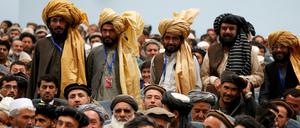 Teilnehmer der Großen Ratsversammlung in Kabul.