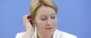 Franziska Giffey, Bundesministerin für Familie, Senioren, Frauen und Jugend.