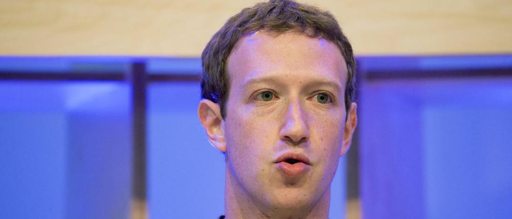 Kann nicht so gut mit Twitter: Facebook-Chef Mark Zuckerberg.
