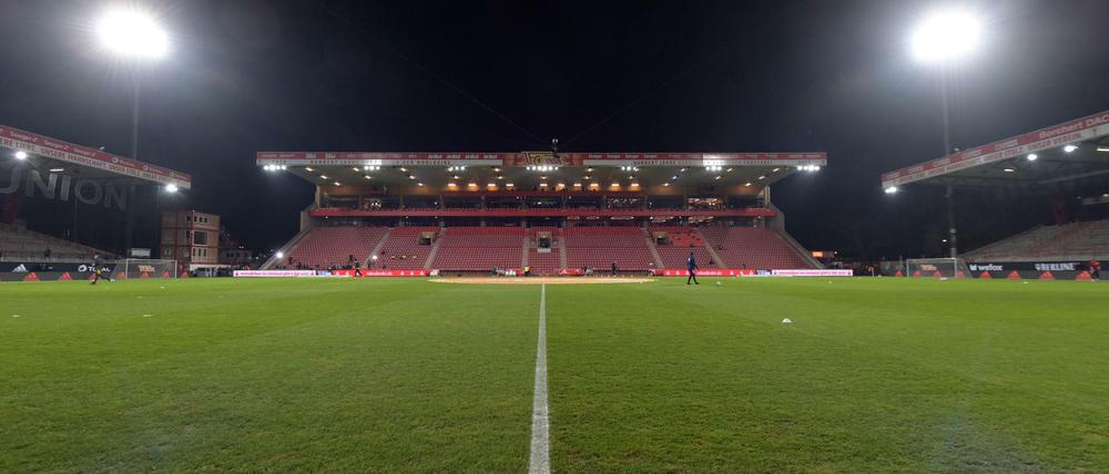 Unions Stadion an der Alten Försterei im Jetzt-Zustand.