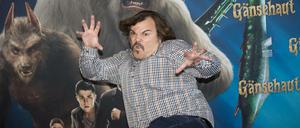 US-Schauspieler Jack Black kämpft in "Gänsehaut" gegen Monster. 