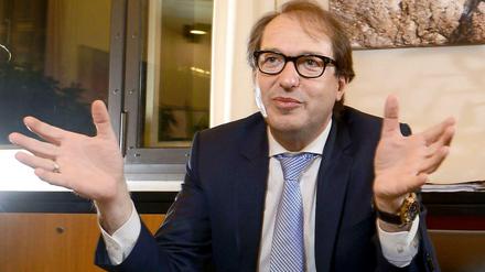 Alexander Dobrindt (CSU), Bundesminister für Verkehr und digitale Infrastruktur.