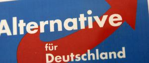 Das Logo der AfD. Jüdische Organisationen erklärten nun, die Partei sei "keine Alternative für Juden".