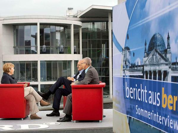 Ulrich Deppendorf moderiert das letzte Mal "Bericht aus Berlin"