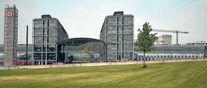 Der Berliner Hauptbahnhof.