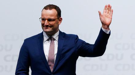 Jens Spahn, noch Gesundheitsminister, bewirbt sich um das Amt des CDU-Parteivorsitzenden.