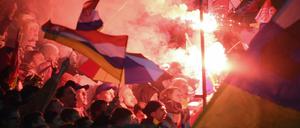 Pyrotechnik erzeugt schöne Bilder, kann aber gefährlich sein.