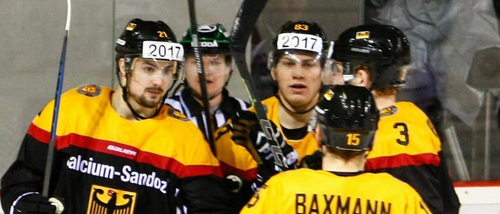 Rückkehr nach zwölf Jahren: Das DEB-Nationalteam spielt am 29. April im Wellblechpalast.