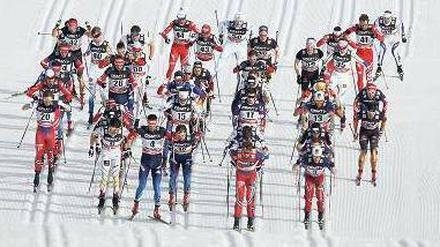 Mitläufer gesucht. Der Deutsche Ski-Verband hat einige Projekte gestartet, um mehr Nachwuchs für die Skisportarten zu begeistern. 