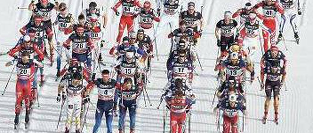 Mitläufer gesucht. Der Deutsche Ski-Verband hat einige Projekte gestartet, um mehr Nachwuchs für die Skisportarten zu begeistern. 