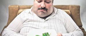 Mageres Mahl. Der menschliche Organismus kann mit vorübergehenden Hungerperioden gut umgehen.