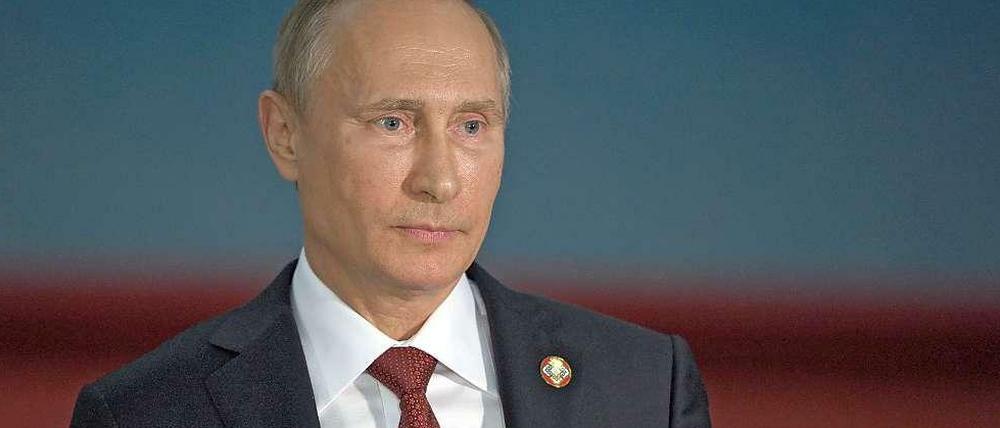 Präsident Wladimir Putin.