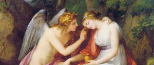 Amor tröstet Psyche: Angelika Kauffmanns Meisterwerk von 1792.