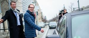 Der Vorsitzende der CSU-Landesgruppe im Bundestag, Alexander Dobrindt. 