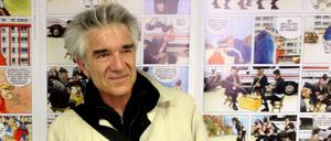 Ergrauter Rebell: Baru vor kurzem in einer Ausstellung seiner Werke auf dem Comicfestival München.