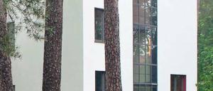 Klare Kante. Das rekonstruierte Haus des Bauhausmeisters Moholny-Nagy. Foto: p-a/dpa