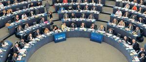 Gewählt, aber machtlos. Gremien wie das Europaparlament (unser Foto) oder die EU-Kommission sind zu wenig legitimiert, sagt Berggruen. Und dass Europa als Einheit handlungsfähig werden muss. Foto: p-a/dpa