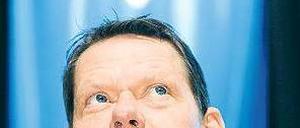 Falscher Hintergrund. Frank Arnesens Zeit beim HSV ist abgelaufen. Foto: dpa